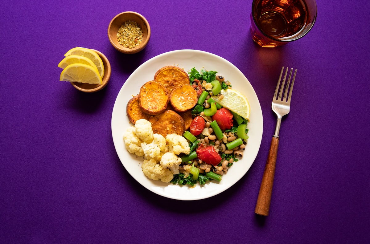 Healthy gluten-free meal preparation
